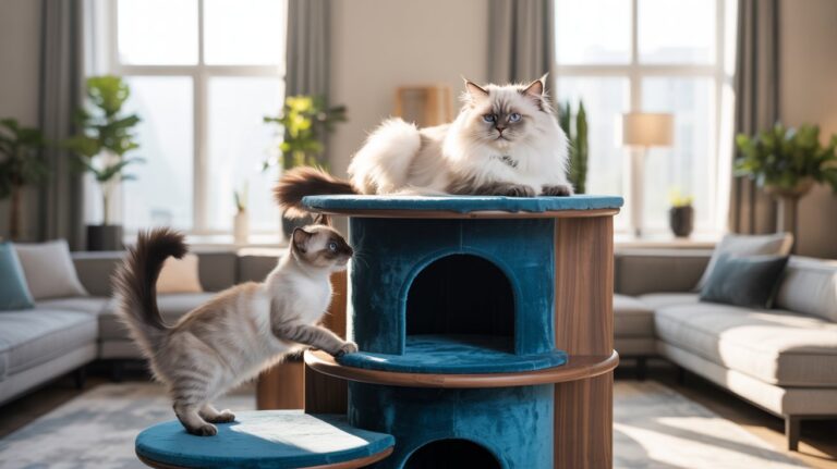 Best Luxury Cat Trees for Spoiled or Stylish Cats