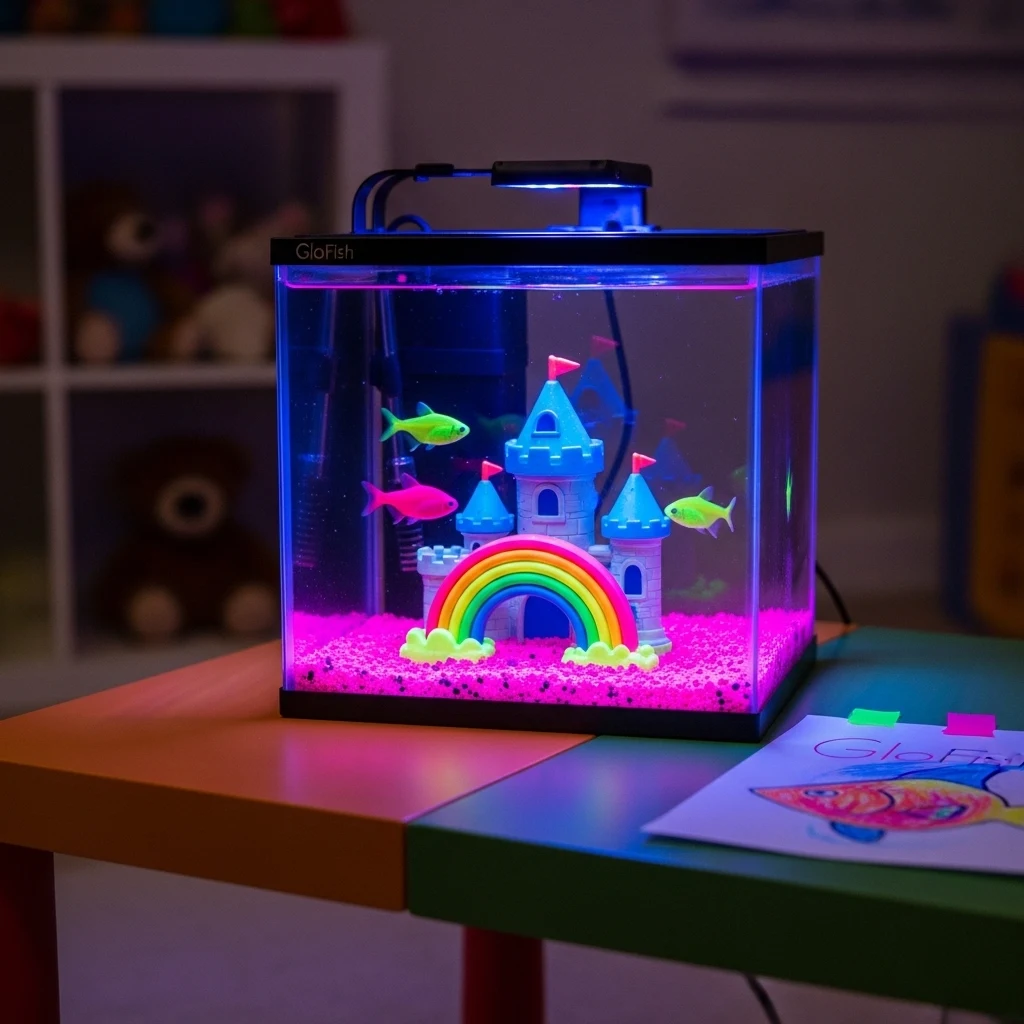 Best for Kids: GloFish Aquarium Kit