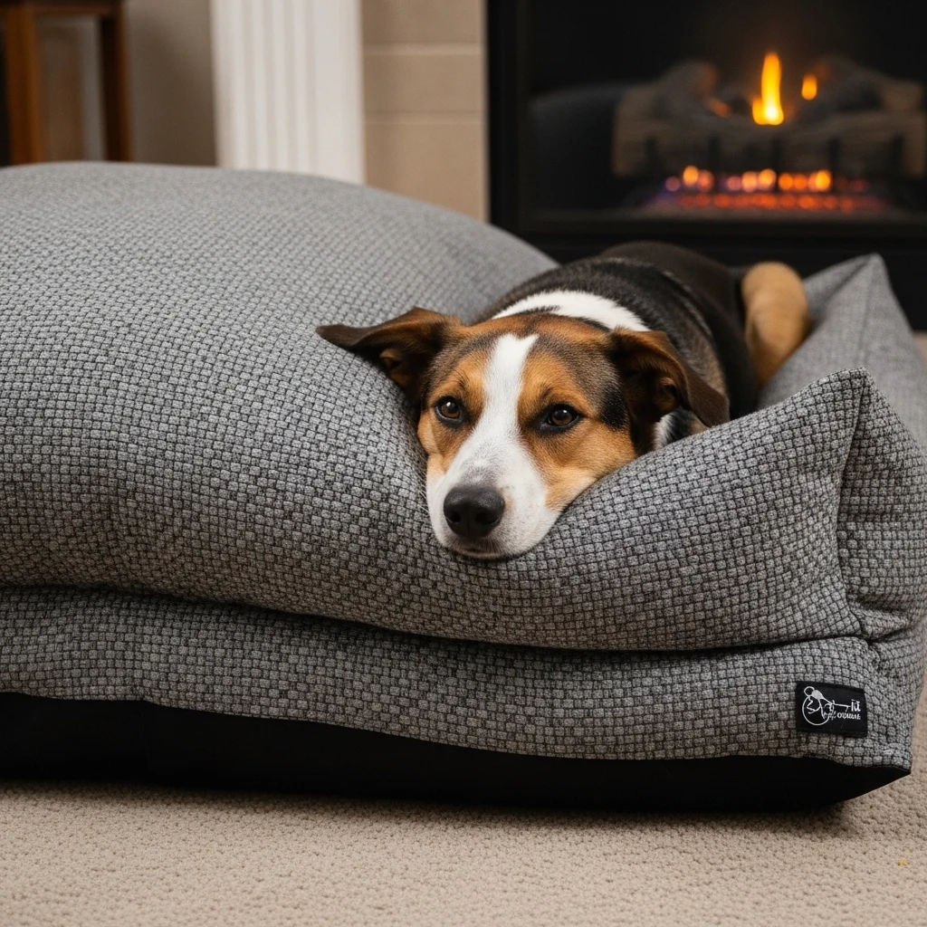 Chew‑Proof Pillow Bed