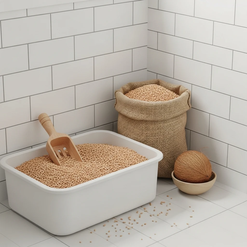 Coconut‑Based Litter