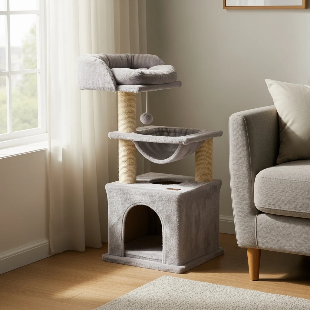 Compact Cat Tower