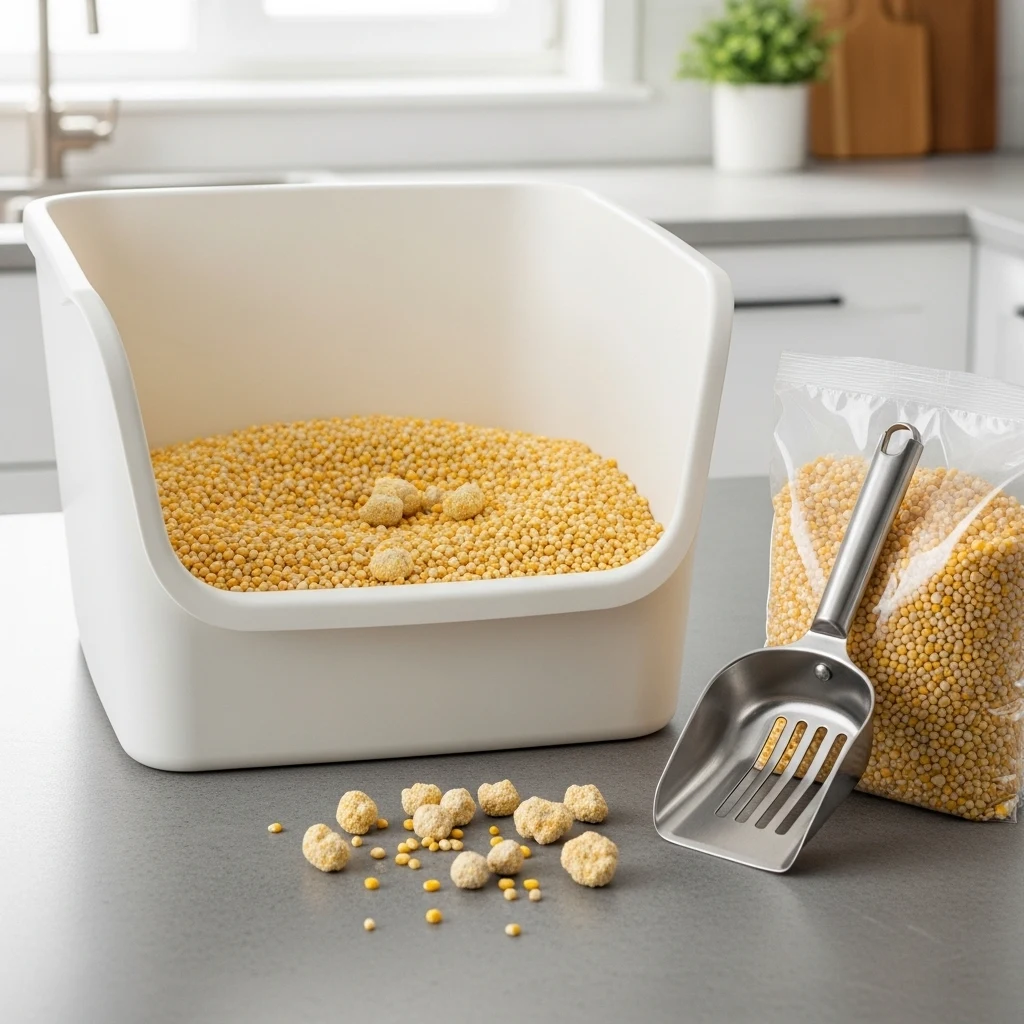 Corn‑Based Litter