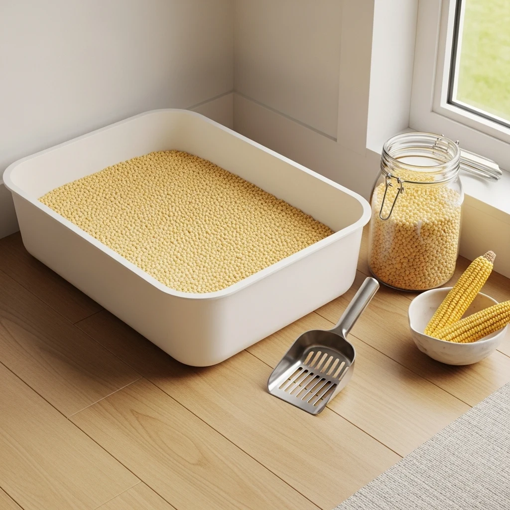 Corn‑Based Litter