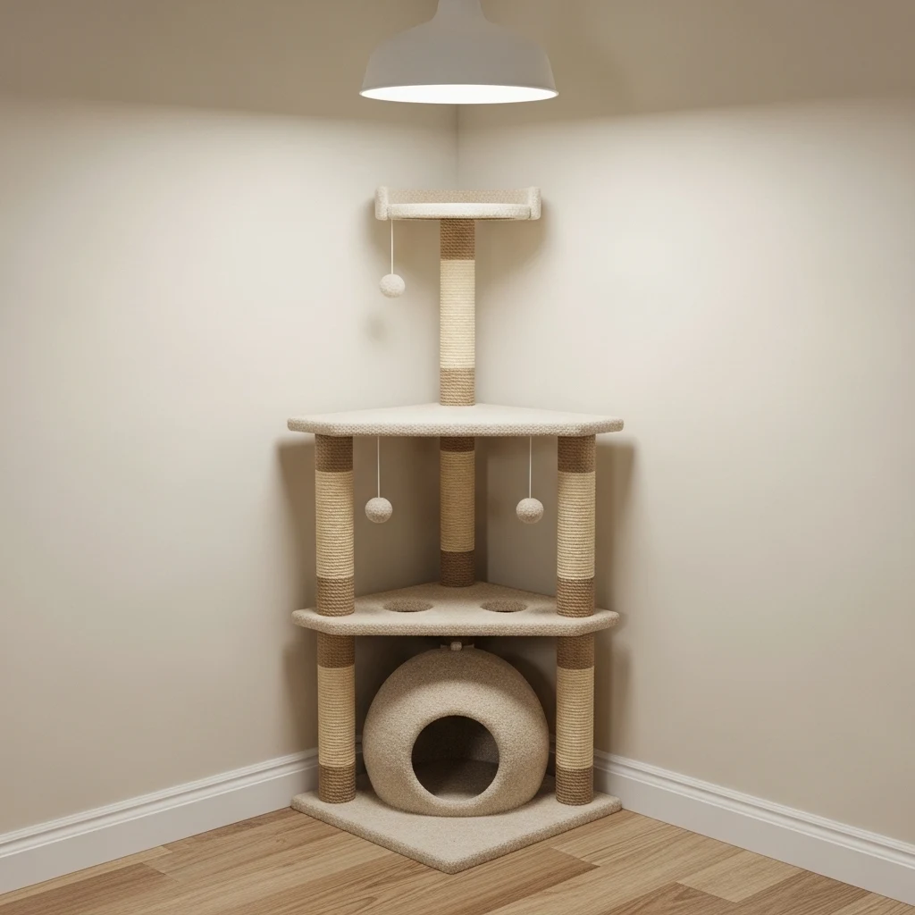 Corner Cat Tree