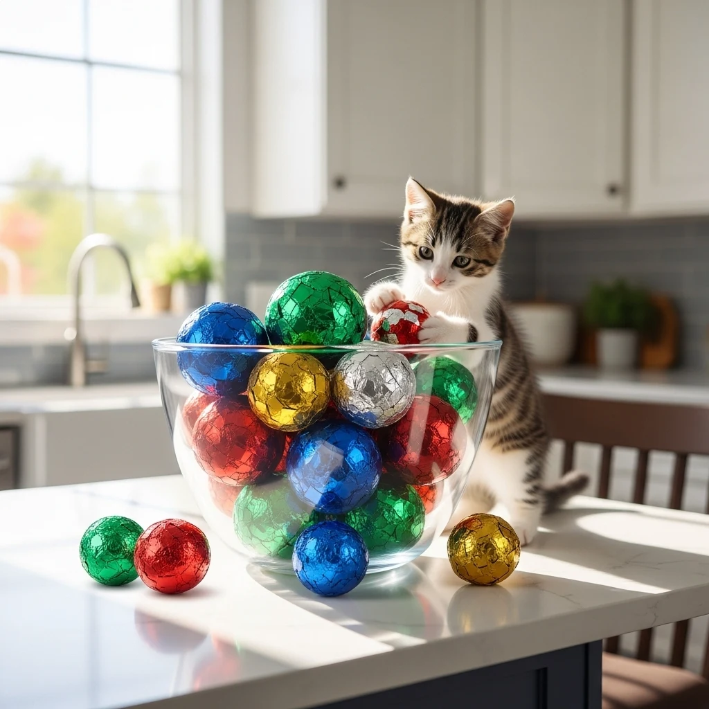 Crinkle Toy Balls