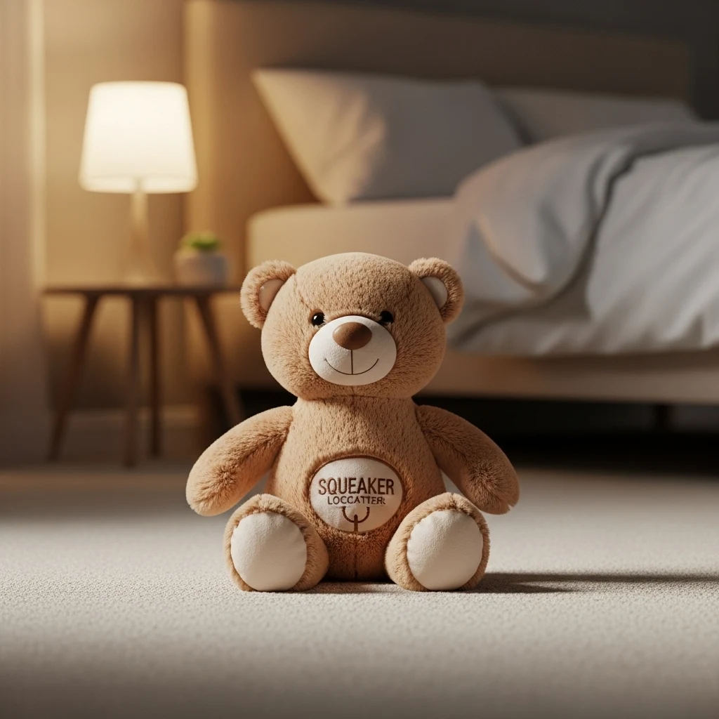 Frisco Plush Squeaking Bear