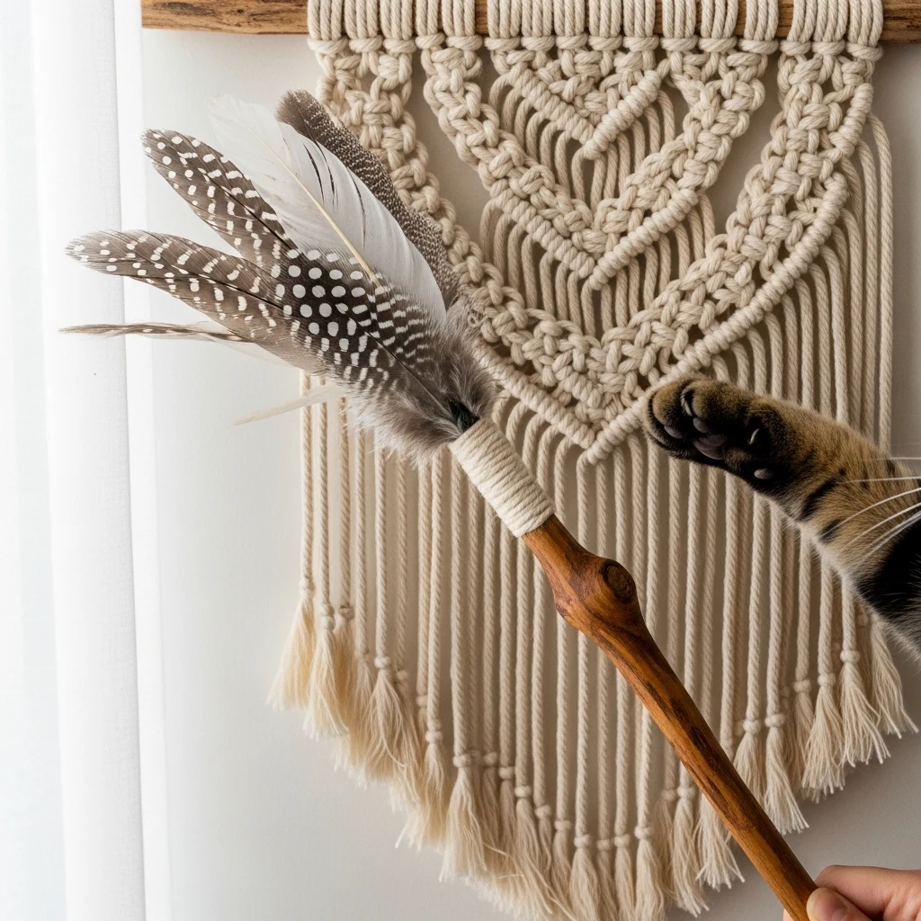 Handmade Feather Teaser