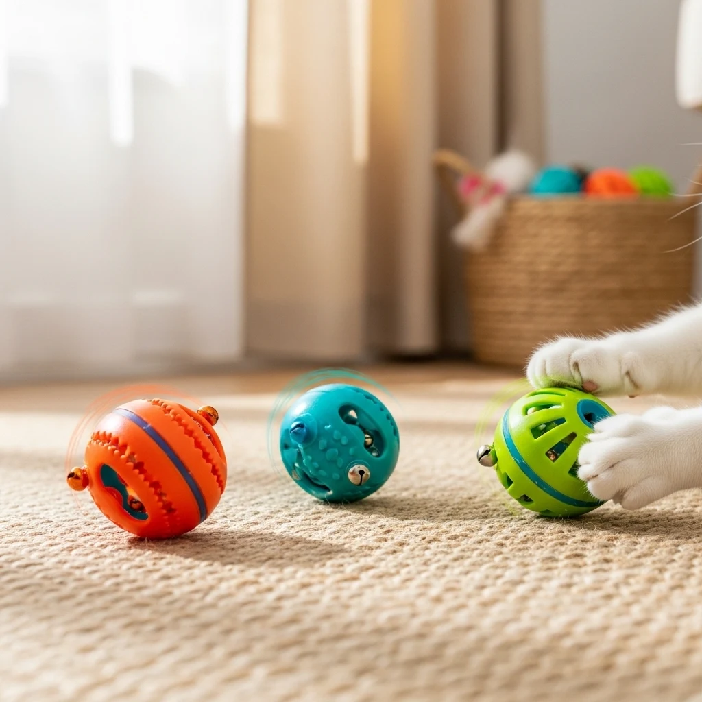 Interactive Catnip Balls