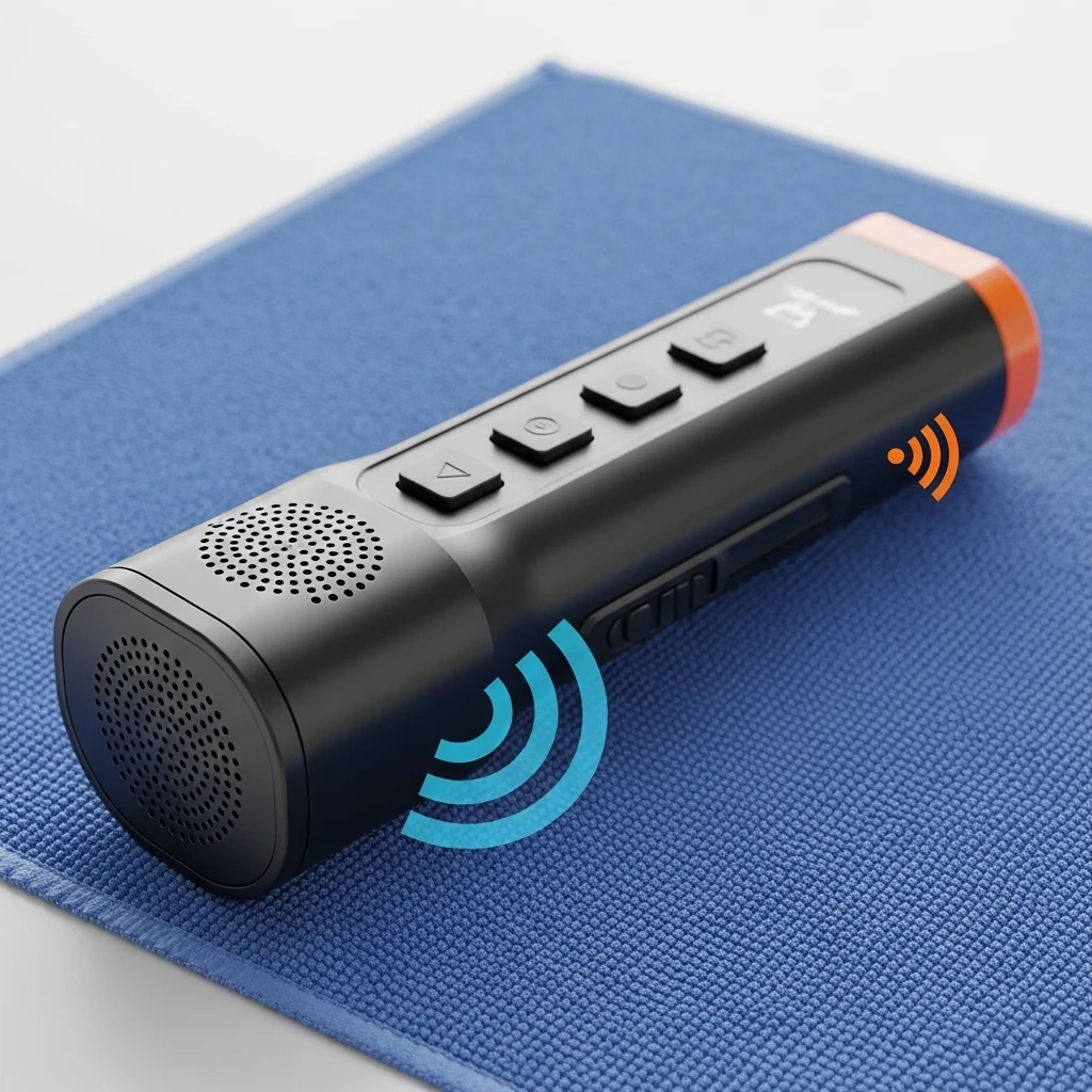 Laser Pointers with Sound