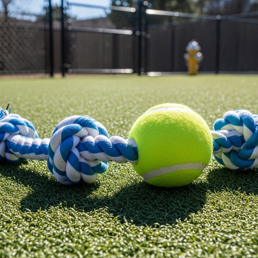 Rope Toys with Balls
