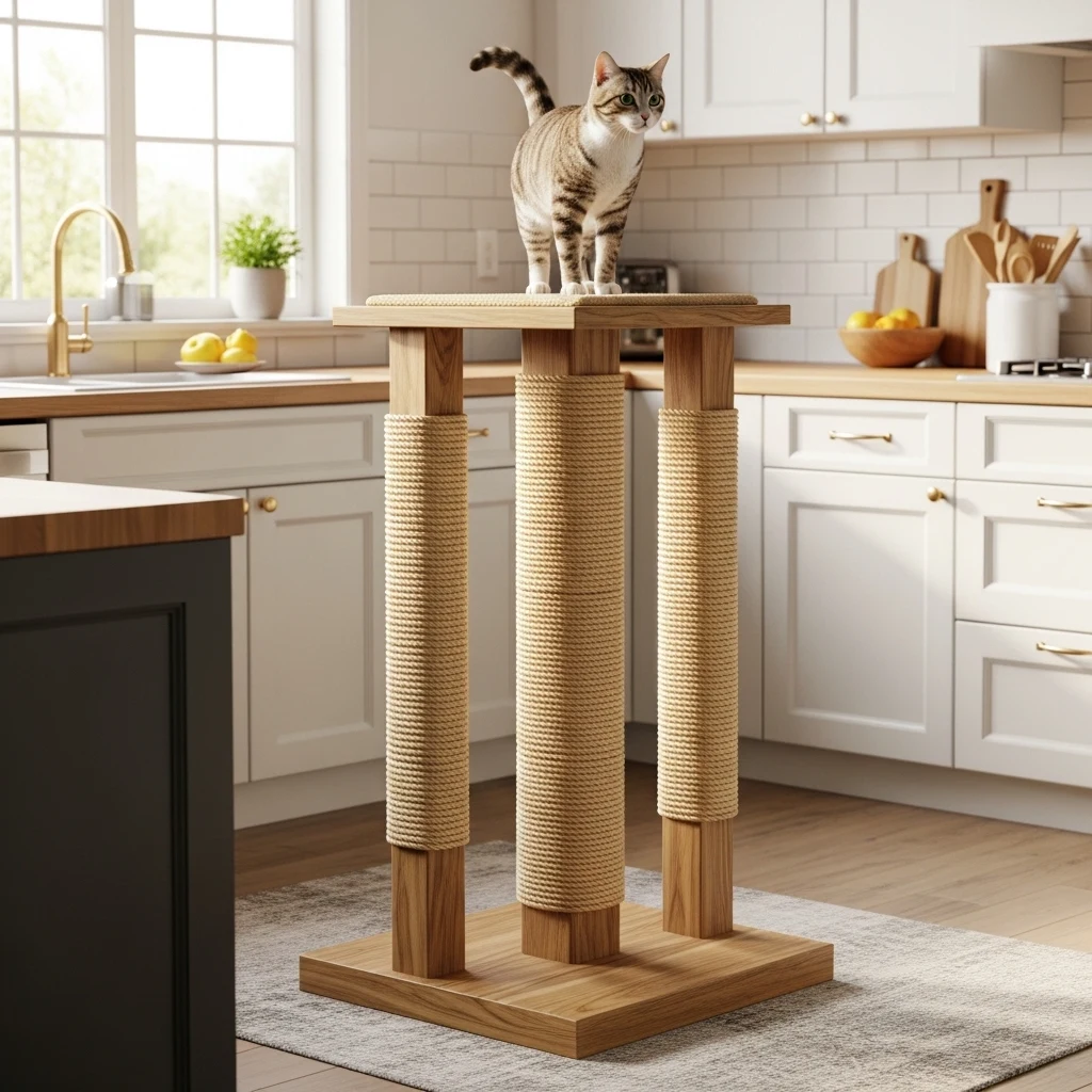 Sisal and Wood Combo