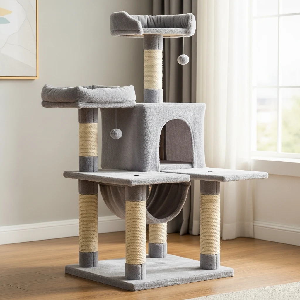 Sturdy Cat Tower
