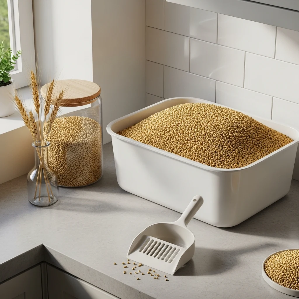 Wheat‑Based Litter