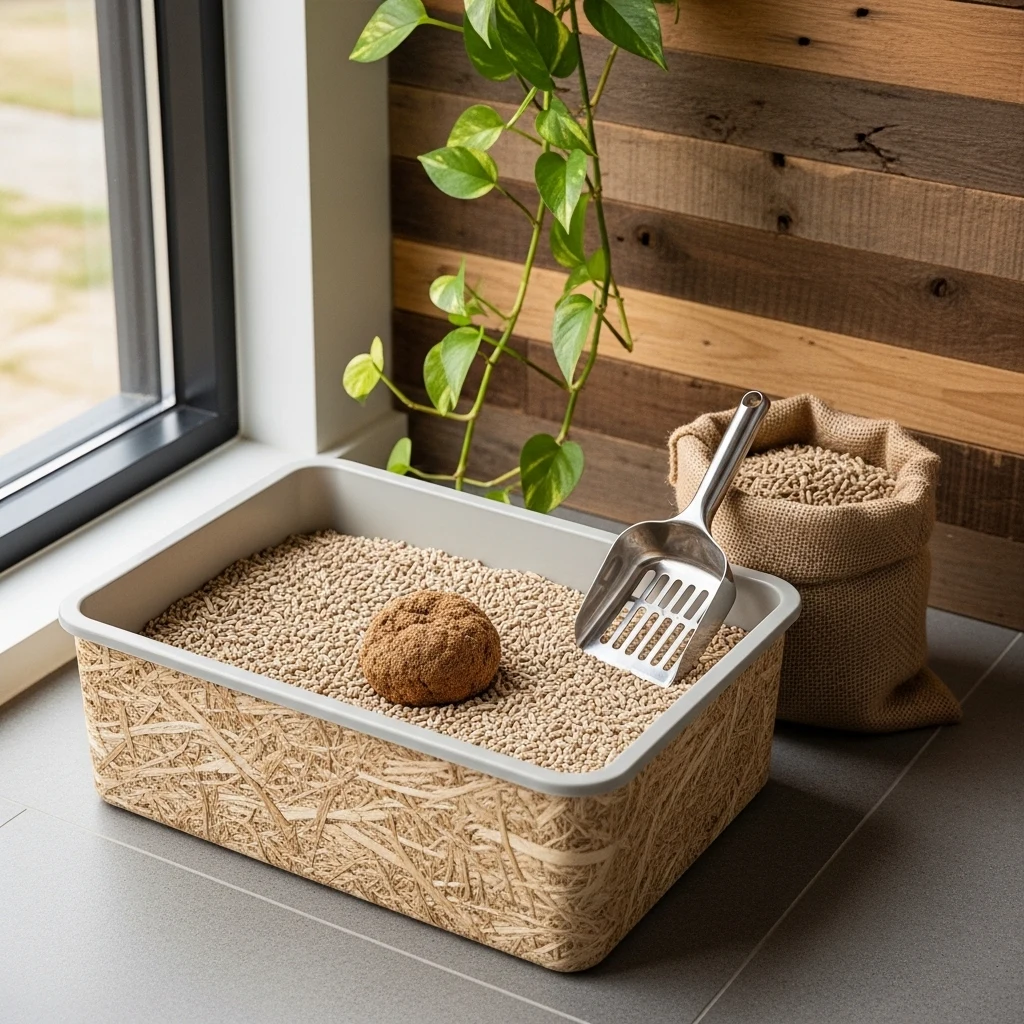 ökocat Natural Wood Clumping Litter