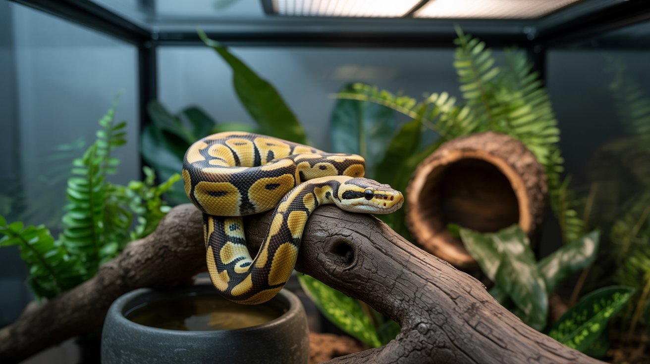 Best Ball Python Enclosures for a Healthy, Happy Pet