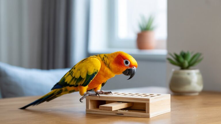 Best Puzzle Toys to Stimulate Smart Pet Birds