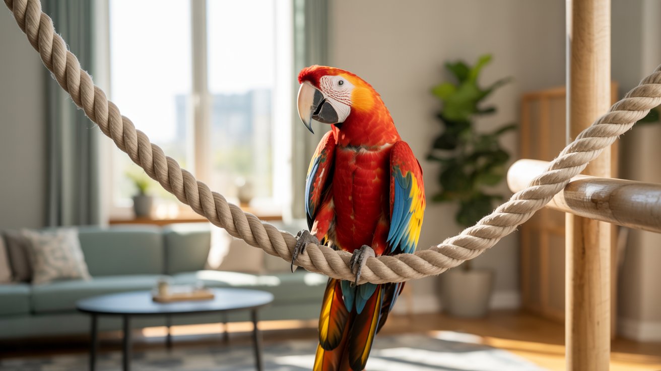 Best Rope Perches for Birds That Love to Climb