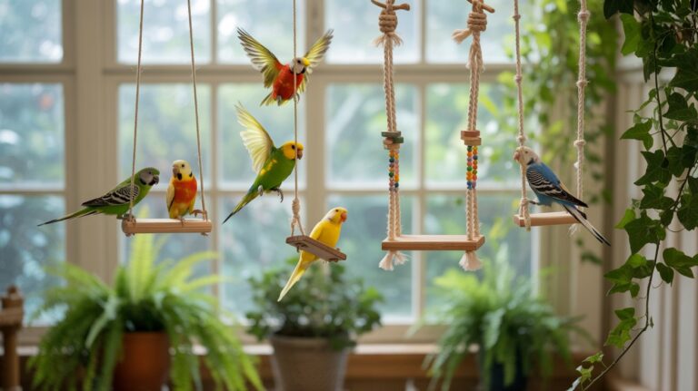 Best Swings for Small Birds That Love to Play