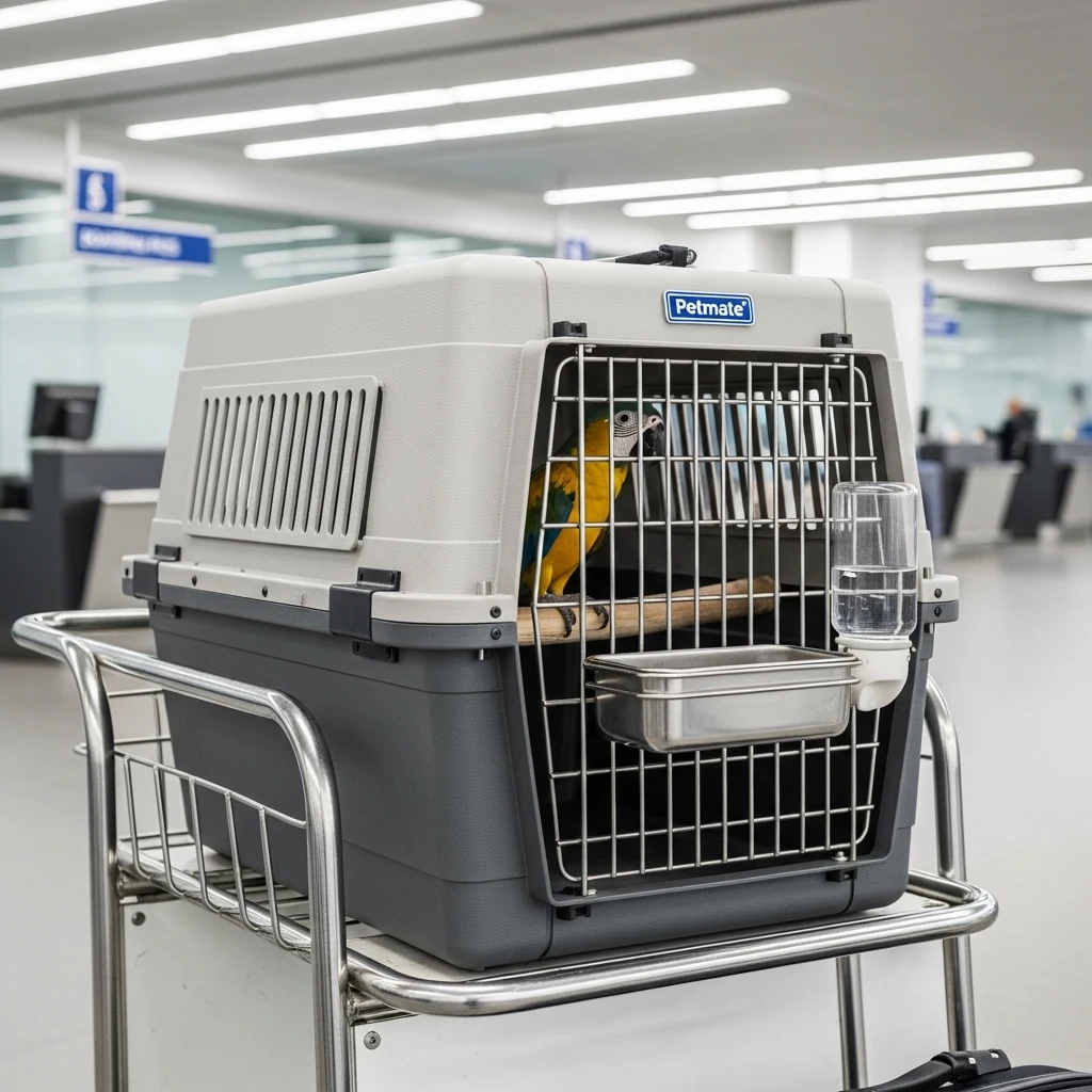 Best for Long Trips: Petmate Sky Kennel