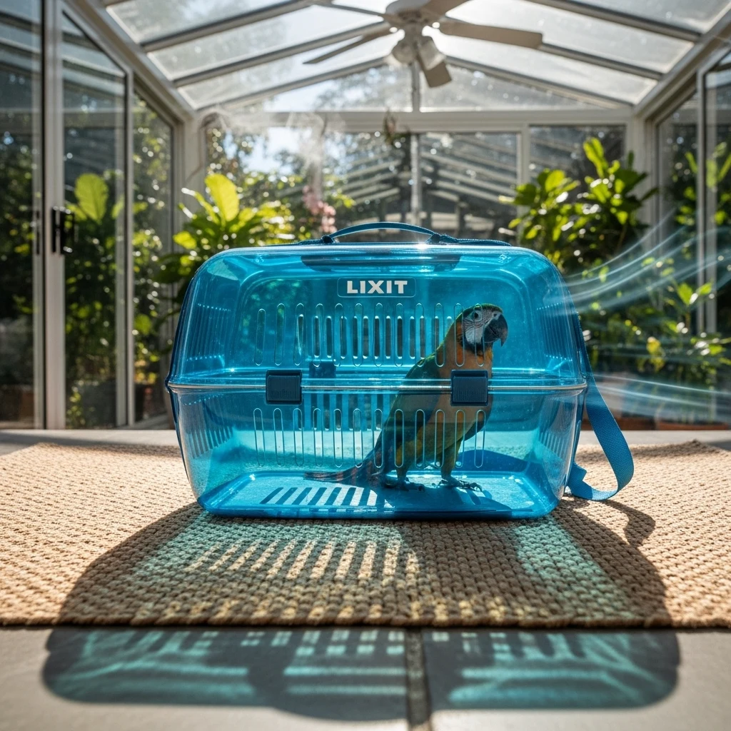 Best for Ventilation: Lixit Travel Carrier