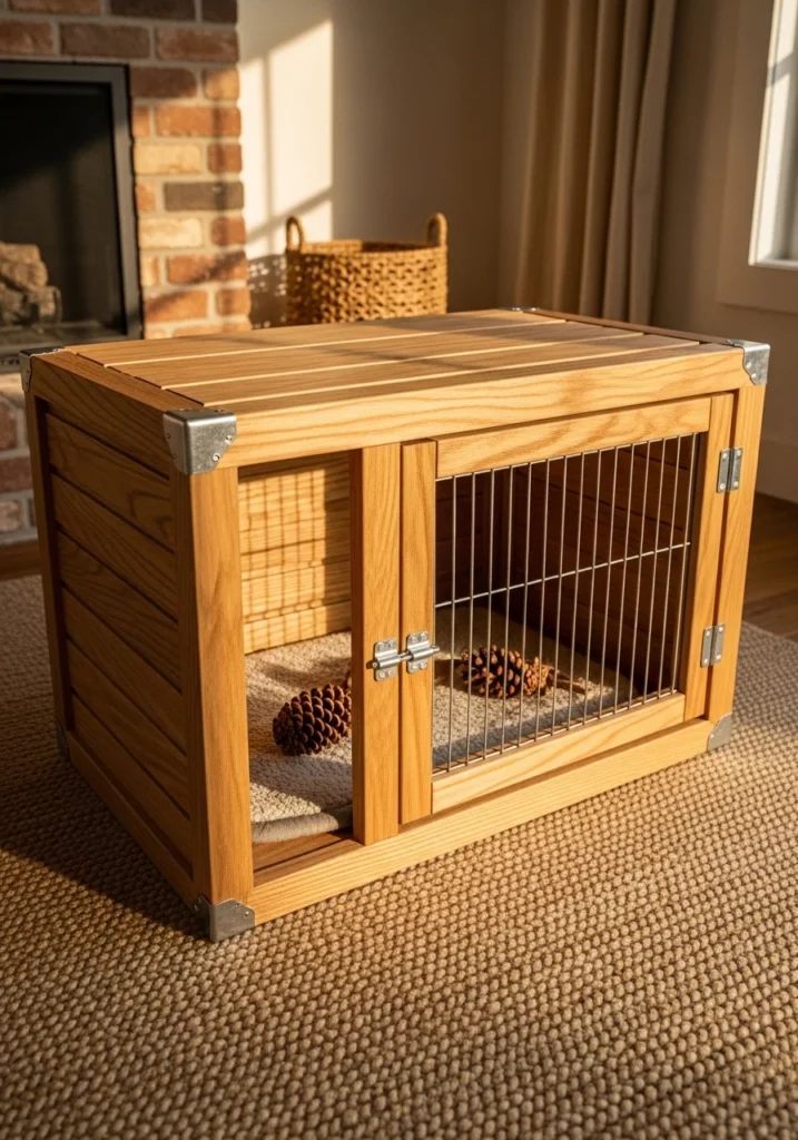 Chew-Proof Wooden Cages