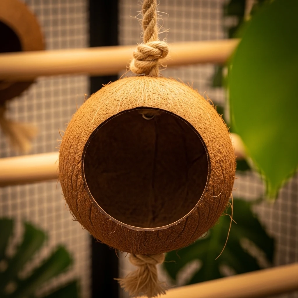 Coconut Shell Swing