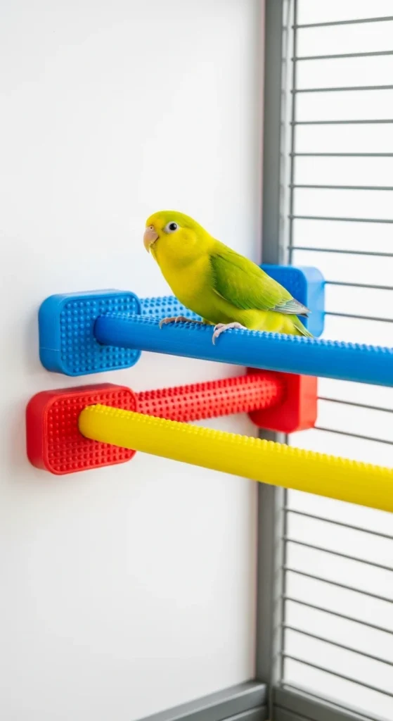 Colorful Plastic Perch