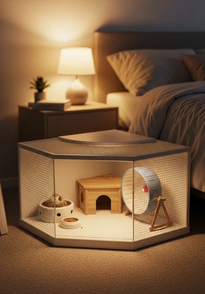 Corner Hamster Habitat