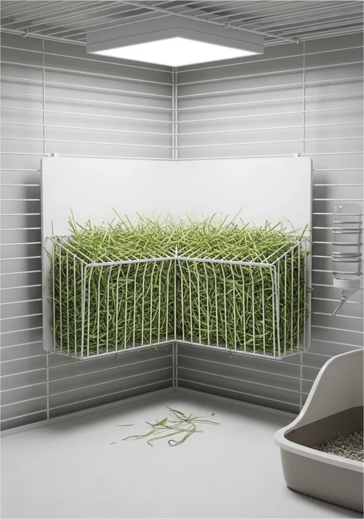 Corner Hay Rack