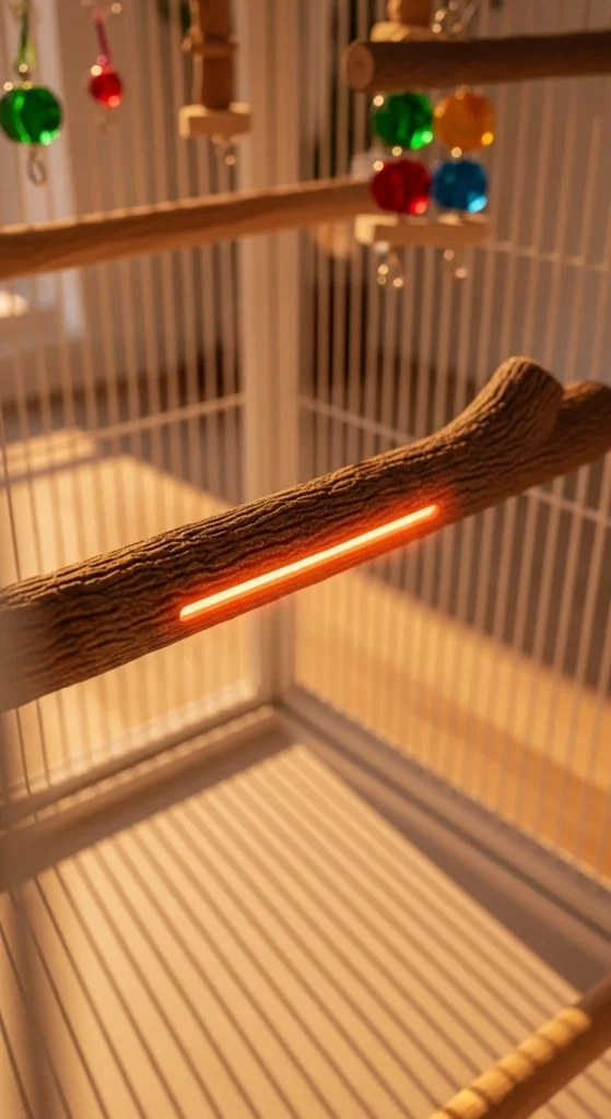 Cozy Perch Heated Bird Perch