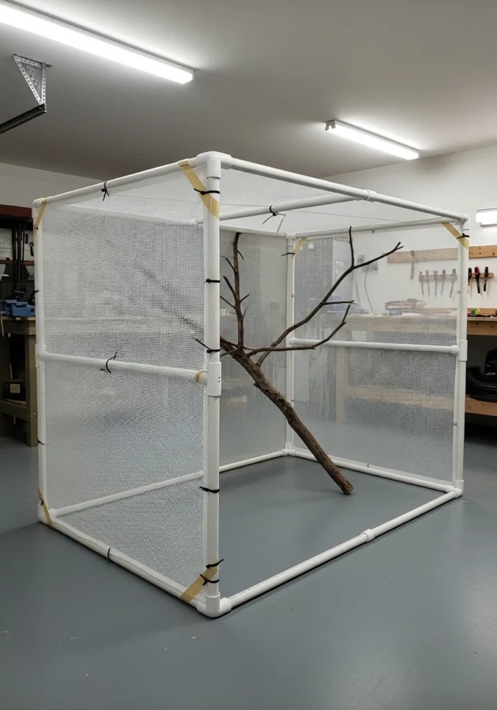 DIY Reptile Mesh Cage