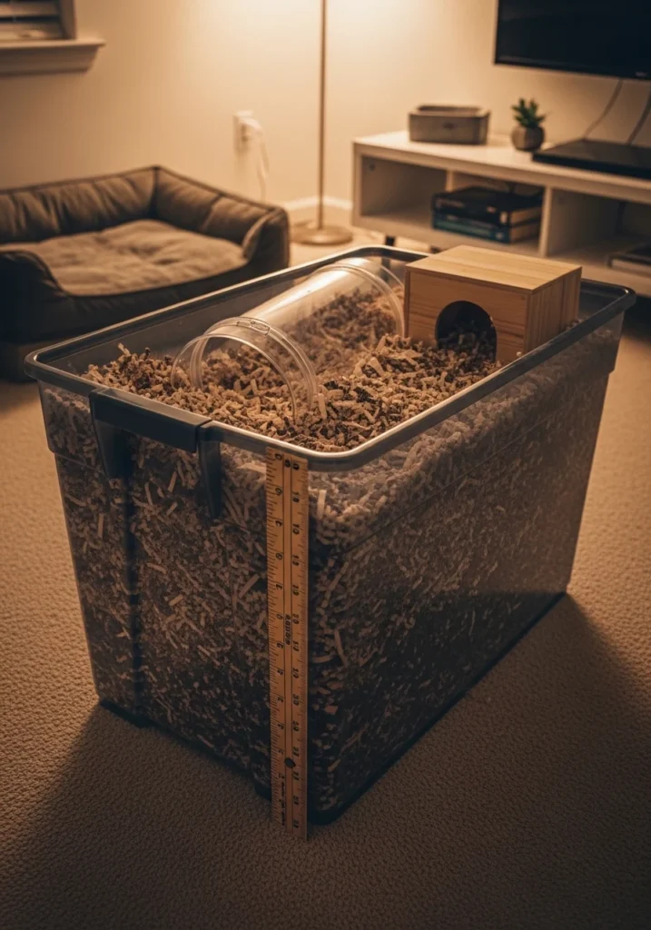Deep Bin Cage