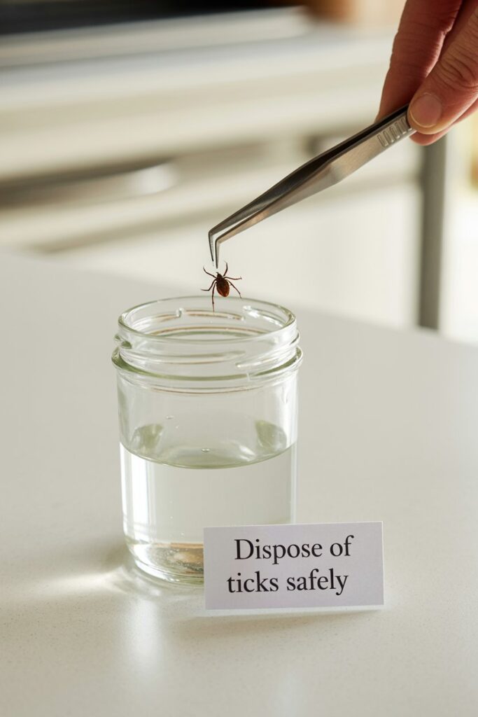 Dispose of the Tick