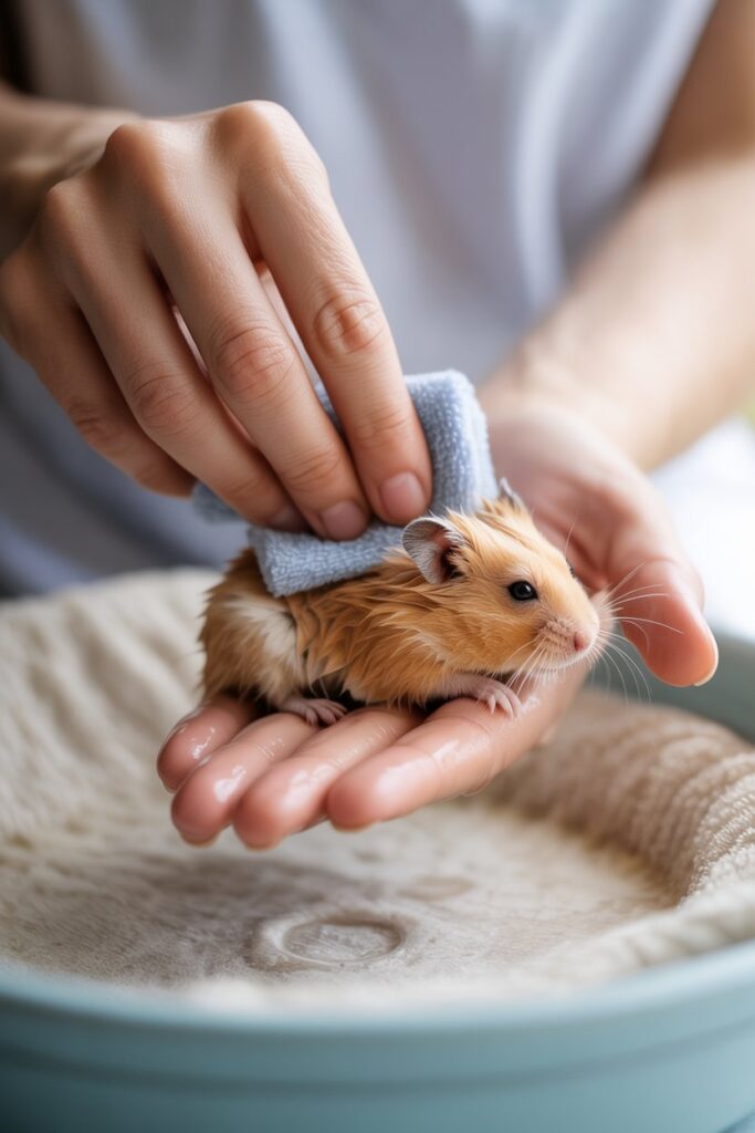 Gentle Bathing Steps