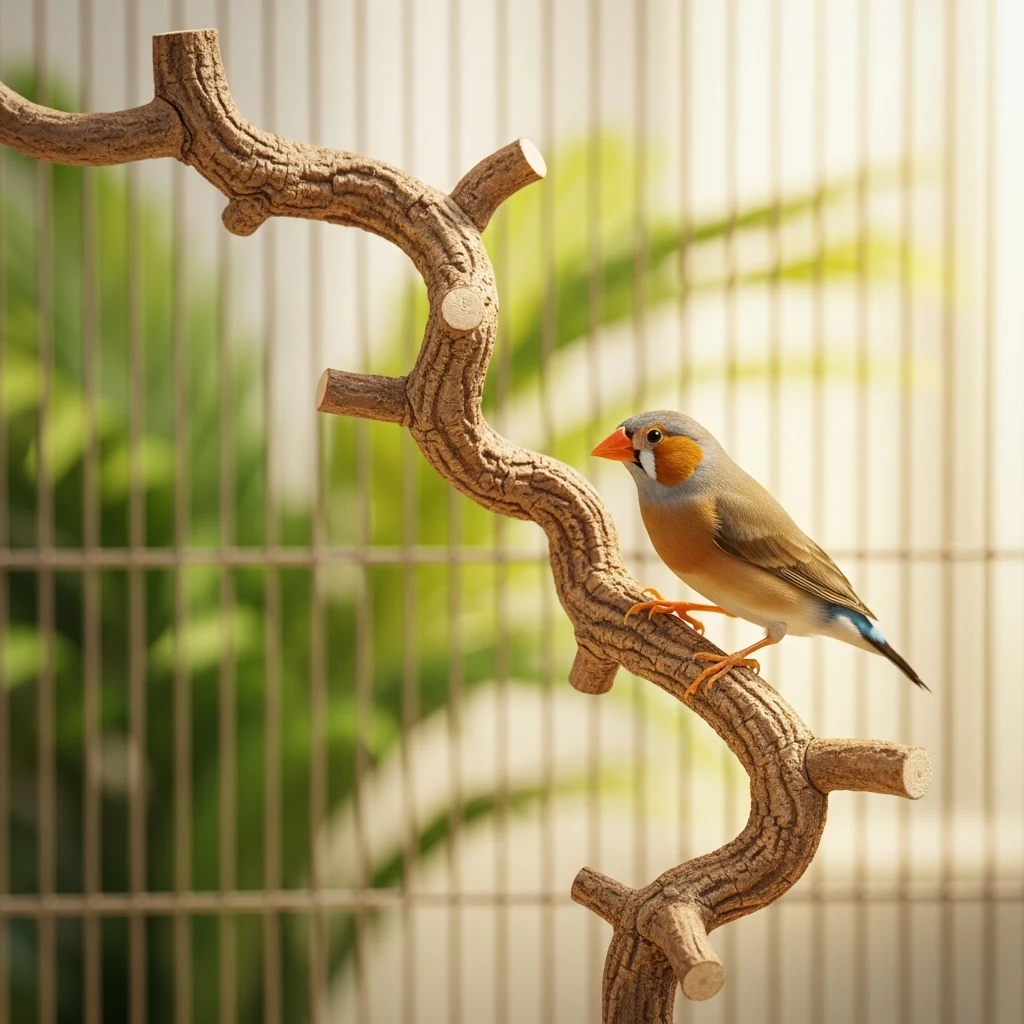 Grapevine Wood Perch