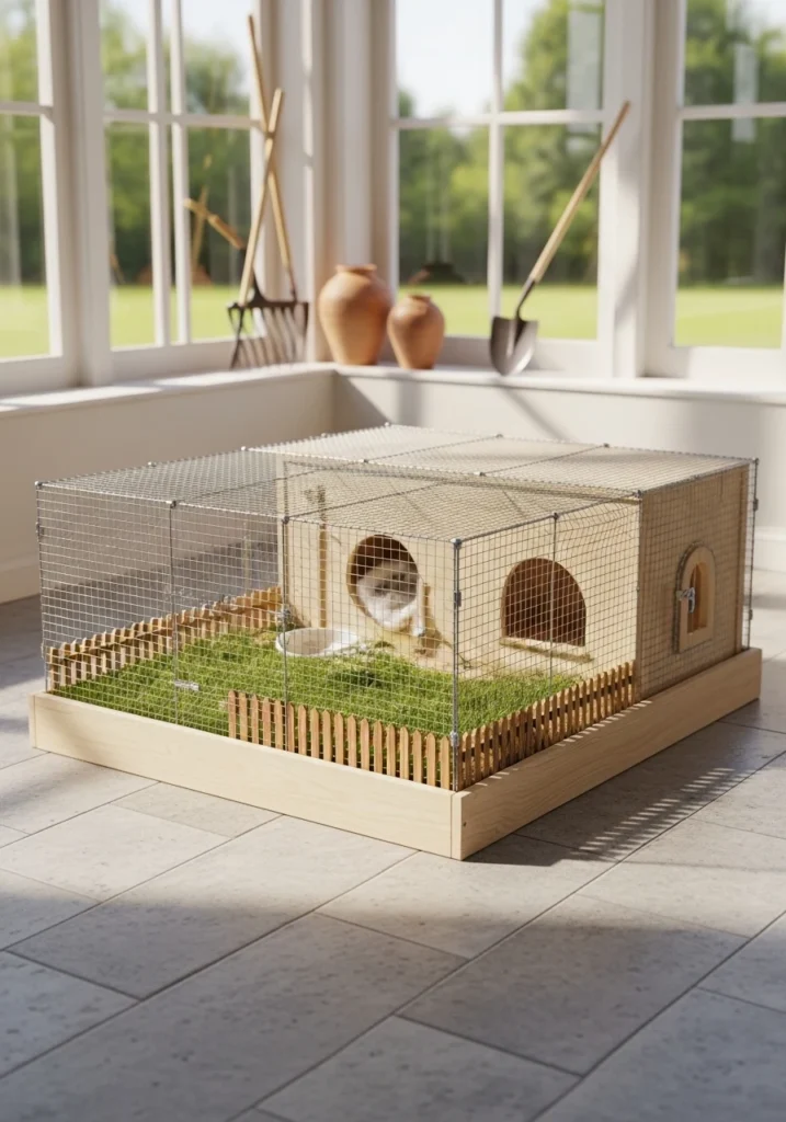Hamster Villa with Garden
