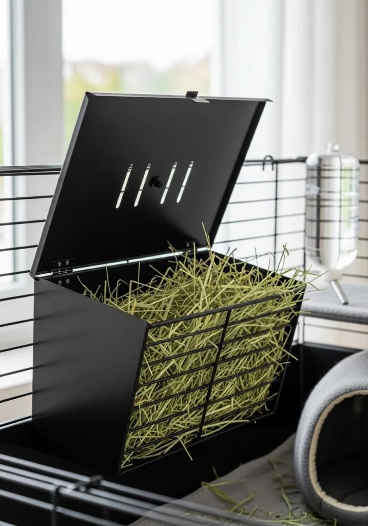 Hay Rack with Lid