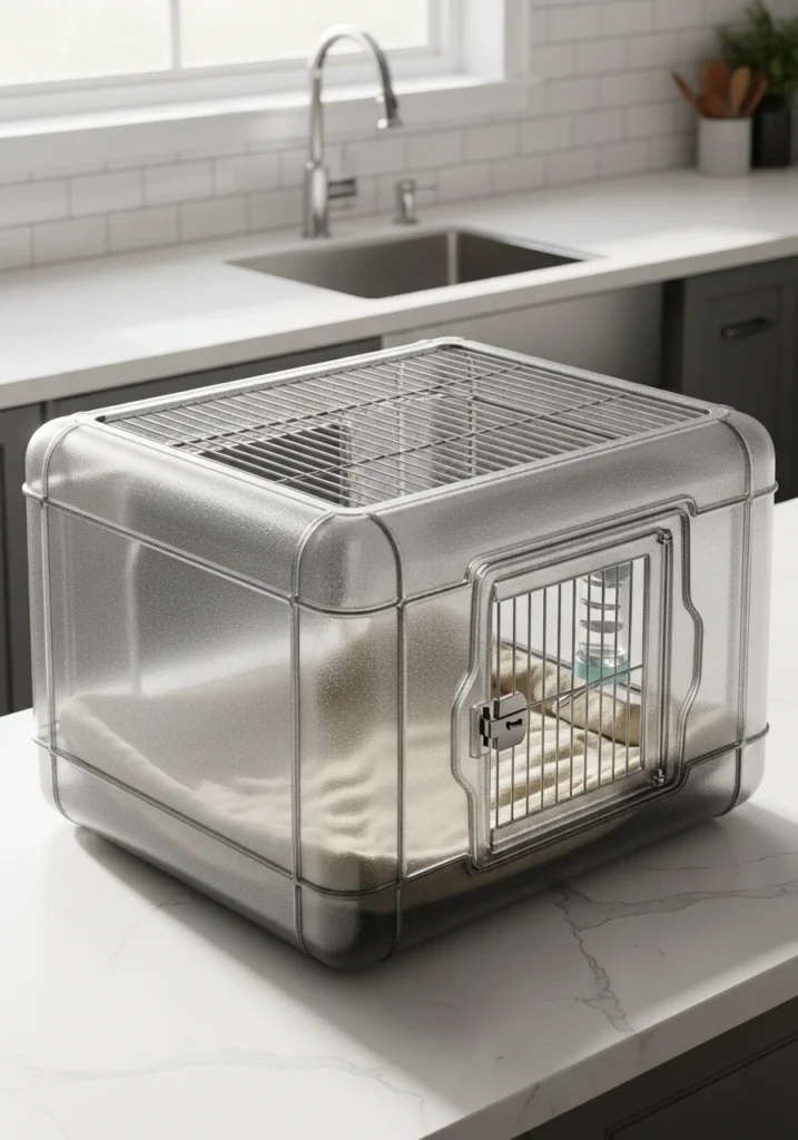 Heavy-Duty Plastic Cages