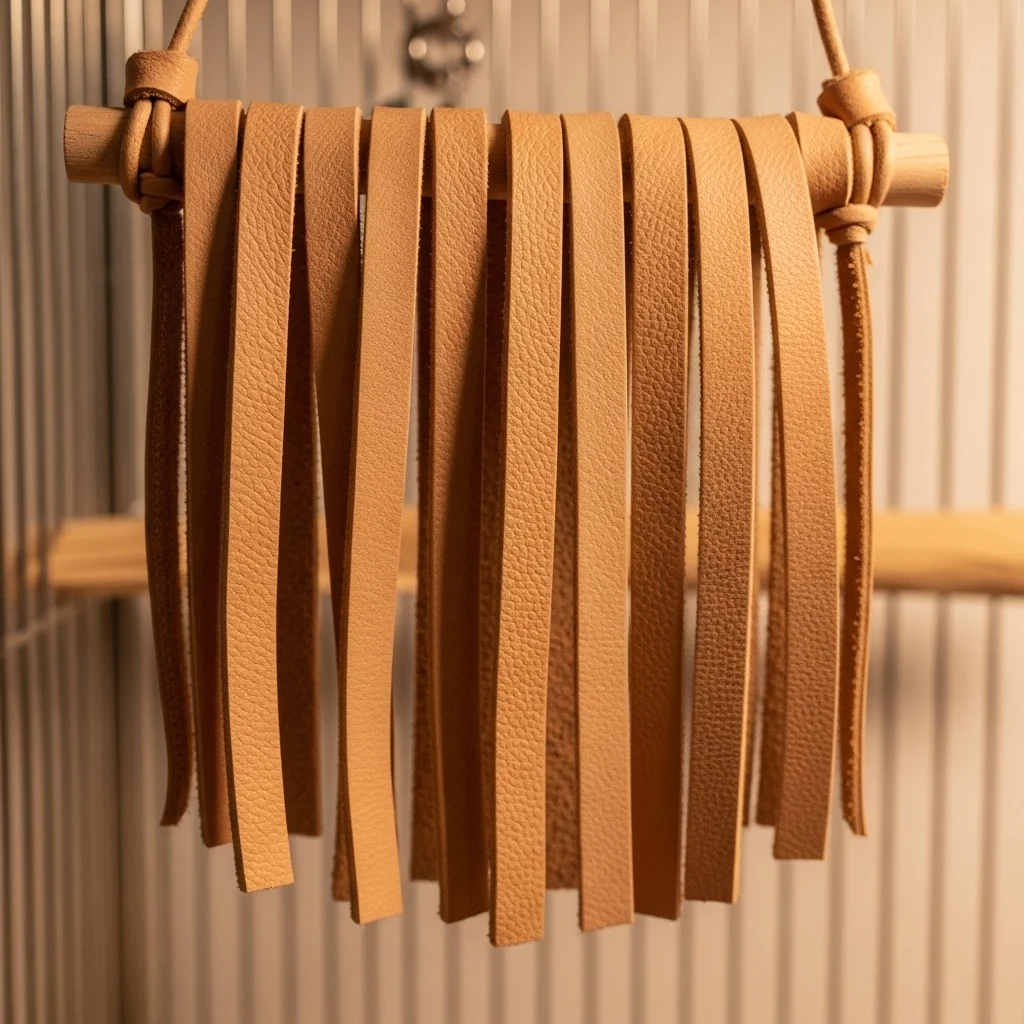 Leather Strip Swing