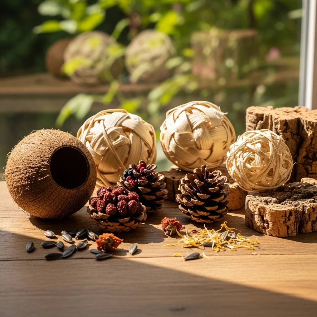 Natural Foraging Toys