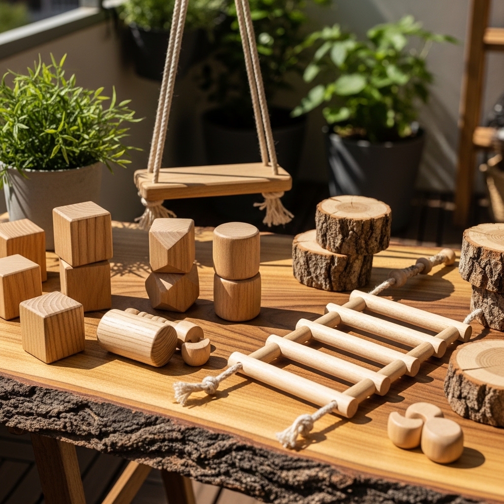 Natural Wood Toys