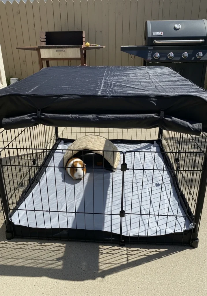 Playpen with Cover