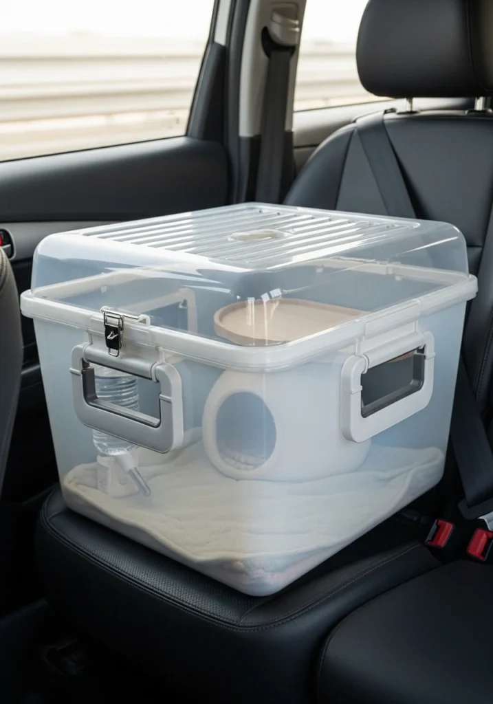 Portable Bin Cage