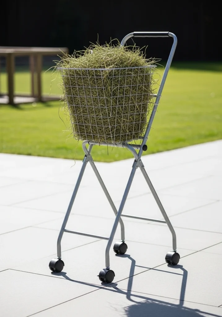 Rolling Hay Feeder