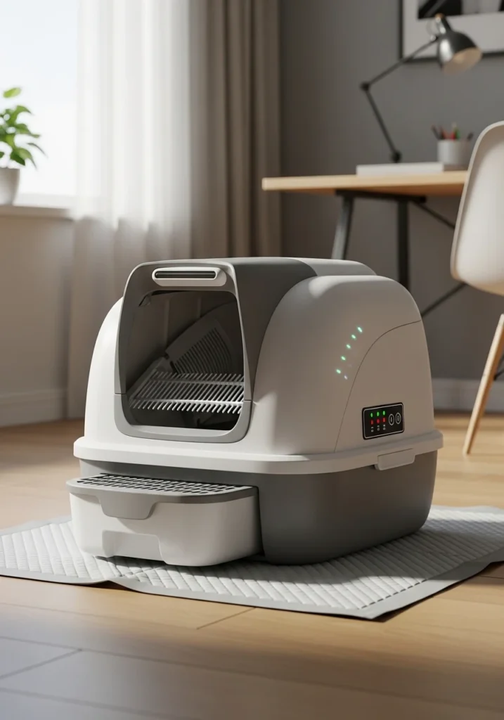 Self-Cleaning Litter Boxes