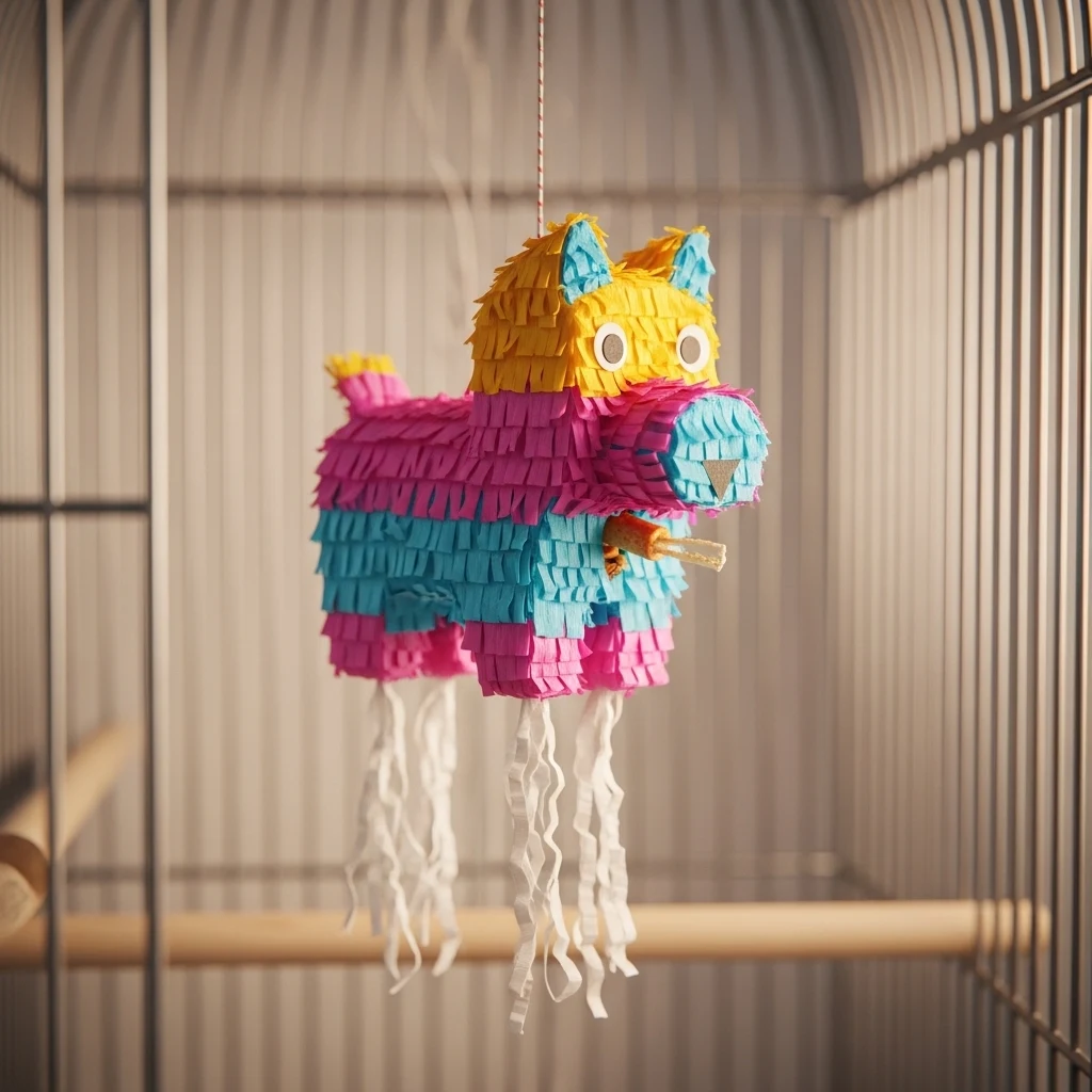 Shreddable Birdie Piñatas