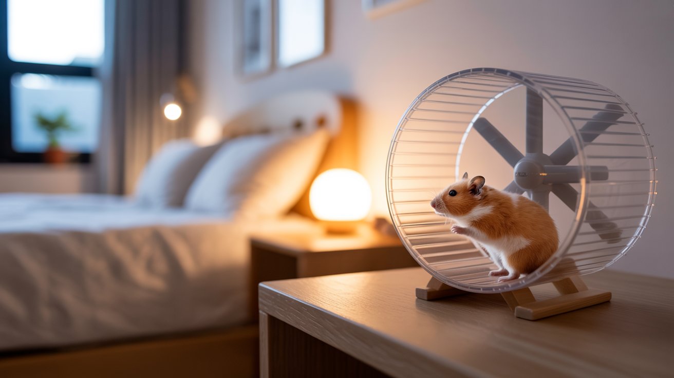 Silent Hamster Wheels for Peaceful, Quiet Nights