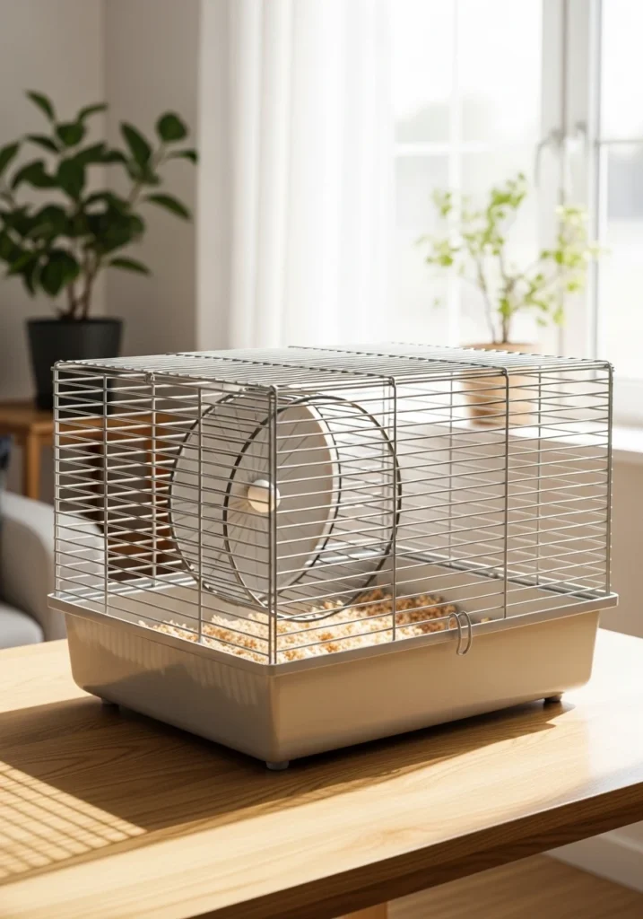 Spacious Wire Cage