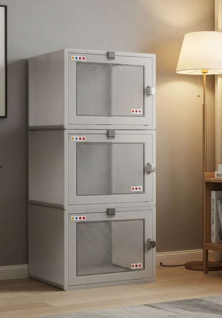 Stackable Bin Cage