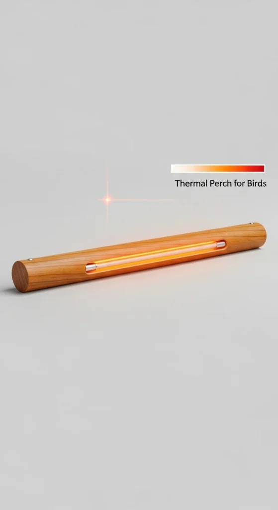 Thermal Perch for Birds